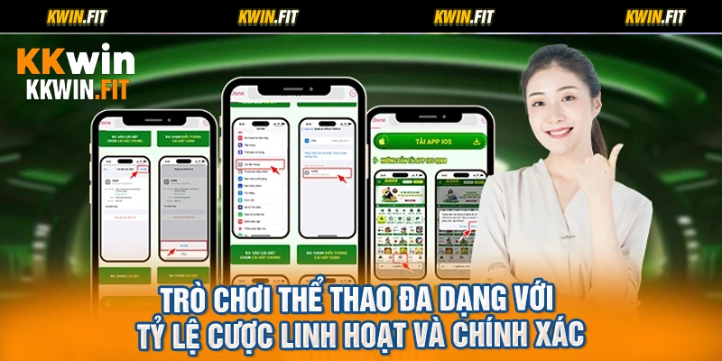 Trò chơi thể thao đa dạng với tỷ lệ cược linh hoạt và chính xác