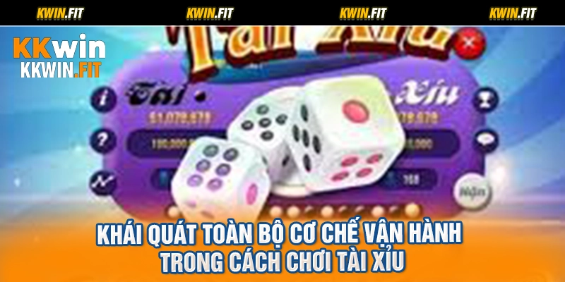 Khái quát toàn bộ cơ chế vận hành trong cách chơi tài xỉu